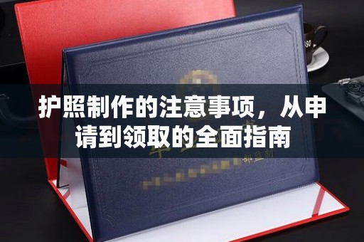 枣庄护照制作的注意事项，从申请到领取的全面指南
